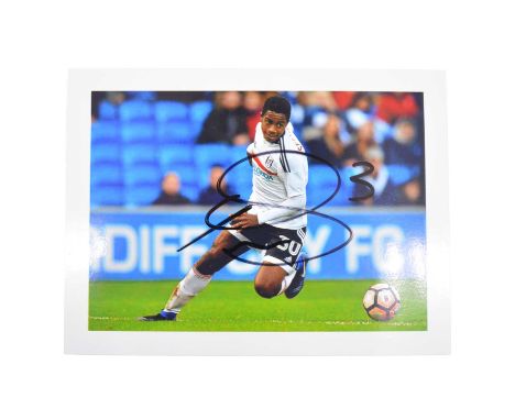 Signed Ryan Sessegnon 5x7 colour photograph, whilst playing for Fulham