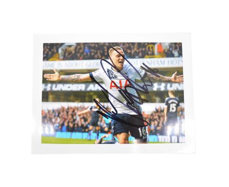 Signed Kieran Trippier 5x7 colour photograph, Tottenham Hotspur
