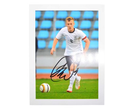 Signed James Ward Prowse 5x7 colour photograph, whilst playing for England