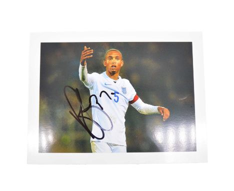 Signed Brendan Galloway 5x7 colour photograph, whilst playing for England U21