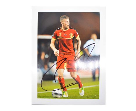 Signed Toby Alderweireld 5x7 colour photograph, Tottenham Hotspur