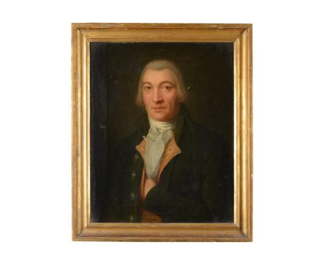 BRITISH SCHOOL (18TH CENTURY)PORTRAIT OF A GENTLEMANOil on canvas 65 x 51cm (25½ x 20 in.)Please note measurements do not inc