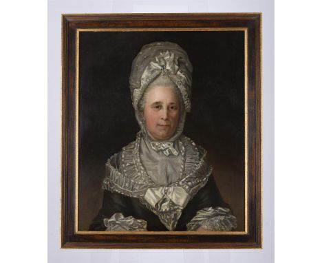 CIRCLE OF OZIAS HUMPHRY (BRITISH 1742-1810)PORTRAIT OF MISS BOODE OF LUCKNAM PARKOil on canvas74.5 x 62cm (29¼ x 24¼ in.)Prov