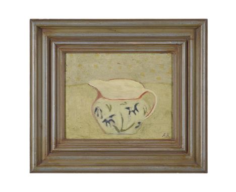 λ ANNE ROTHENSTEIN (BRITISH B.1949)MILK JUGOil on canvas boardSigned with initials (lower right)20 x 29cm (7¾ x 11¼ in.)Prove