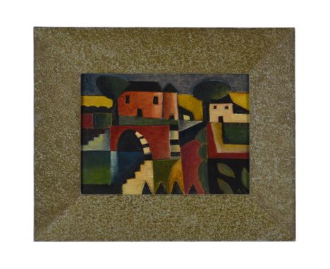 λ ANNE ROTHENSTEIN (BRITISH B.1949)LANDSCAPE (III)Oil on boardSigned with initials (lower right)24.5 x 34.5cm (9½ x 13½ in.)C