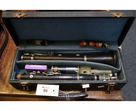 Cased clarinet, Regent by Boosey &amp; Hawkes in hard case. (B.P. 24% incl. VAT)