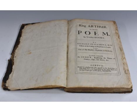 Blackmore (Richard, M.D., Fellow of the College of Phyficians (sic) in London, And One of His Majefty's (sic) Phyficians (sic