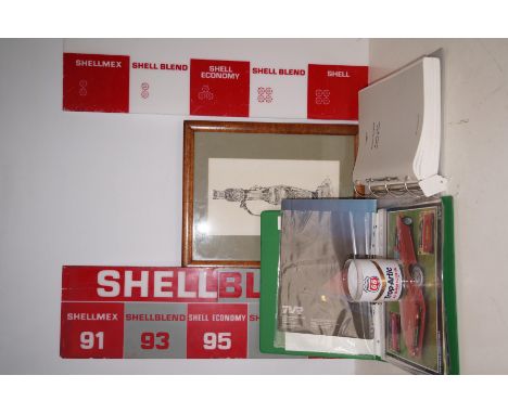 Group of automobile related items