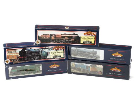 Five boxed Bachmann model railway locomotives, comprising 31-279 Parallel Boiler Scot 6130 'The West Yorkshire Regiment' LMS 