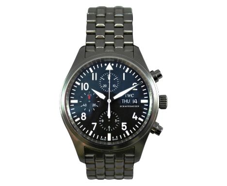 International Watch Company - a Fliegbrunr (Pilot) automatic stainless steel wristwatch, circa 2006, reference 371704, case n