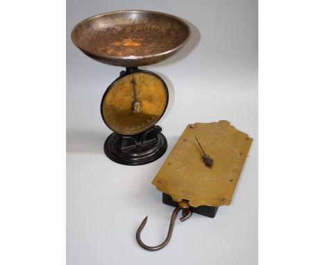 A Salter's Trade Spring Balance and a Salter's Family Scale