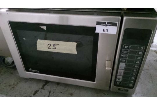Amana AGR5330BAW 30 Inch Freestanding Gas Range with 4 ... AMANA URFS518S 1800W COMMERCIAL MICROWAVE OVEN