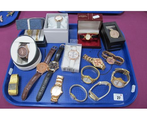 A Collection of Assorted Ladies and Gent's Wristwatches, including Lorus, Imado International, Seksy, Sekonda, Rotary etc (so