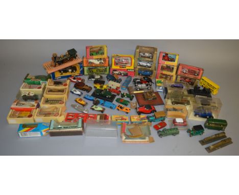 A good quantity of assorted diecast models, including Solido, Matchbox and Lledo. Mostly boxed, conditions vary.