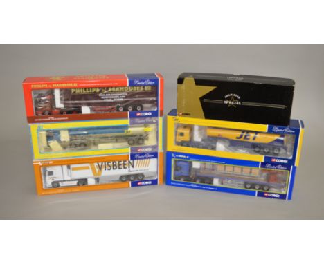 Six Corgi 1:50 scale diecast models. Including CC12708, CC13205, CC12109, CC12105, CC12012 and 75302. All boxed and G/VG, con