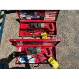 (2) Milwaukee Sawzalls