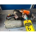 (3) 3/4" Pneumatic Impact Wrenches