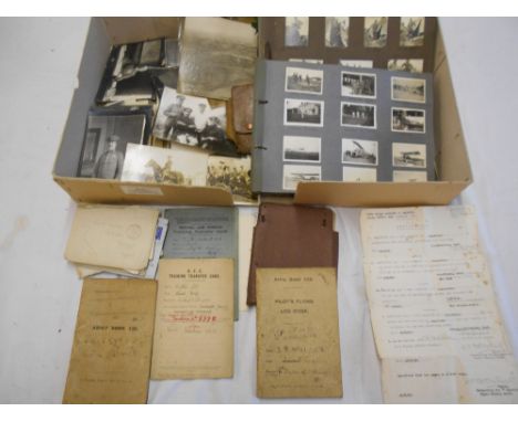 WORLD WAR I ROYAL FLYING CORPS   an   interesting archive of memorabilia from 1916 to 1920,   relating to James R. Walker who