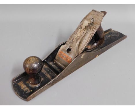 A Stanley Bailey No.6 plane, etched F. R. Stevens to one side