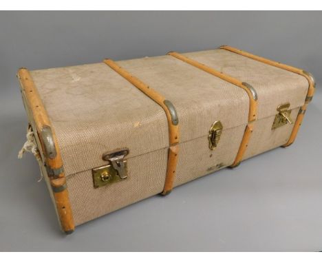 A large trunk, 35.5in wide 