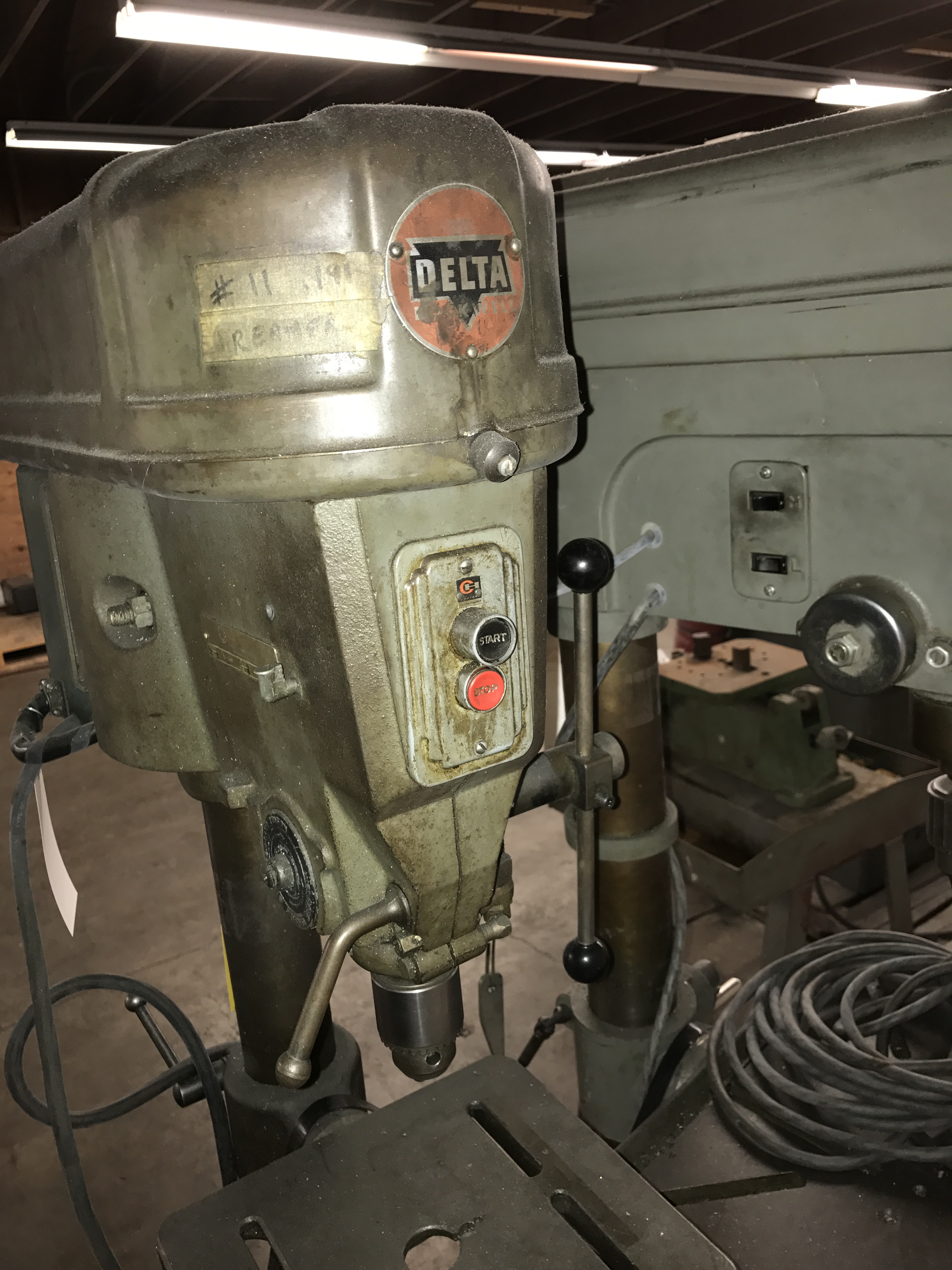 Delta Rockwell Drill Press; Model 15660; Serial 1390154; 110V;