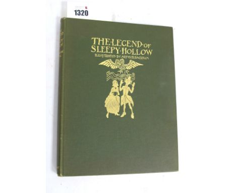 Irving [Washington]: The Legend of Sleepy Hollow, illus by Arthur Rackham, pub by George G. Harrap and Co Ltd, first edition 