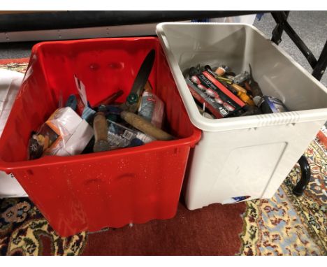 Two boxes of tools 