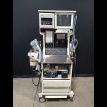 OHMEDA EXCEL 210 SE ANESTHESIA MACHINE TO INCLUDE DATEX ENGSTROM MONITOR & MODULE RACK (G-AIOV,M-NES