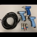 MICROAIRE SERIES 7000 PNEUMATIC DRILL SETINCLUDED:-7105-200 DRILL REAMER-7405-200 RECIPROCATOR-7205-