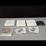 LOT OF 3 CISCO AIR-AP1832I-A-K9 ACCESS POINTS & 1 ANALOG TELEPHONE ADAPTER