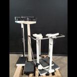 LOT OF SECA/DETECTO/HEALTH-O-METER PATIENT SCALES