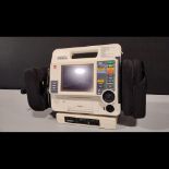 PHYSIO-CONTROL LIFEPAK 12 MONOPHASIC DEFIBRILLATOR WITH PACING, 12 LEAD ECG, ANALYZE, AC POWER ADAPT