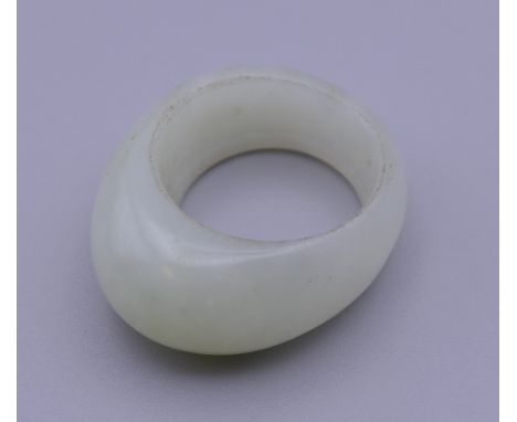 A jade ring.