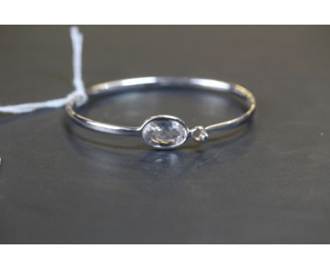 Georg Jensen Georg Jensen Savannah Rock Crystal Bangle