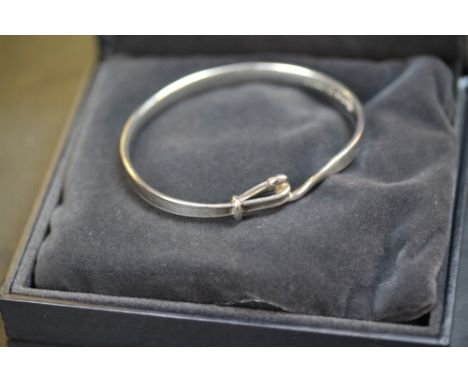 Georg Jensen Hook &amp; Eye Bangle, Vivianna Torun
