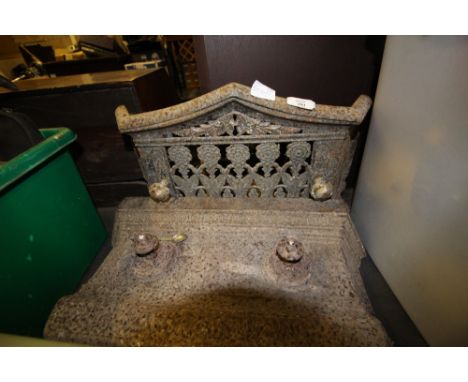Cast metal fender and 2 fire fronts