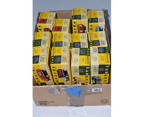 TWELVE BOXED VANGUARDS 1:64 AND 1:43 SCALE DIECAST MODEL VEHICLES, this is split into ten 1:64 scale models and two 1:43 scal