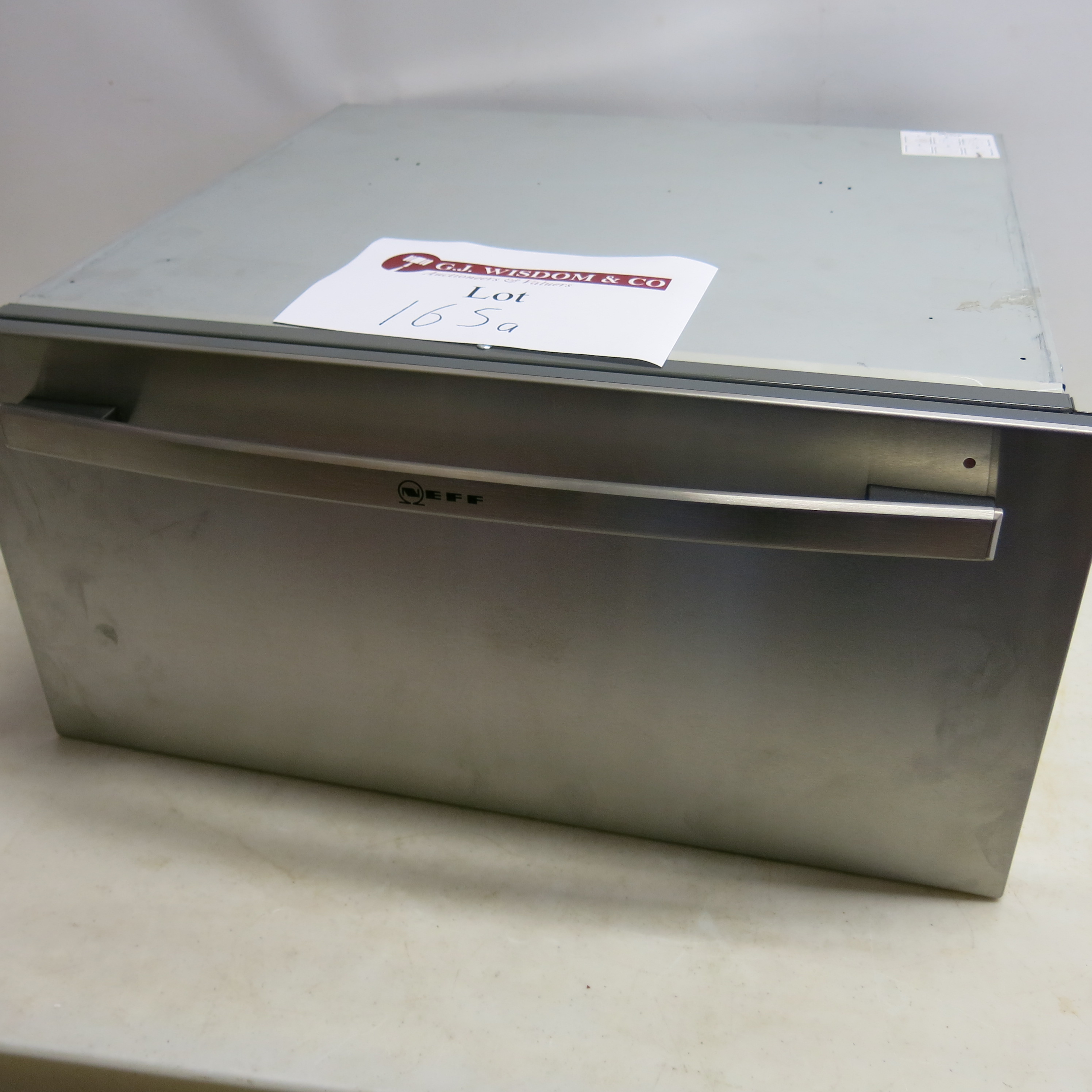 Neff Stainless Steel Warming Drawer, Model N22H40N0GB/01. Size 60cm. Ex