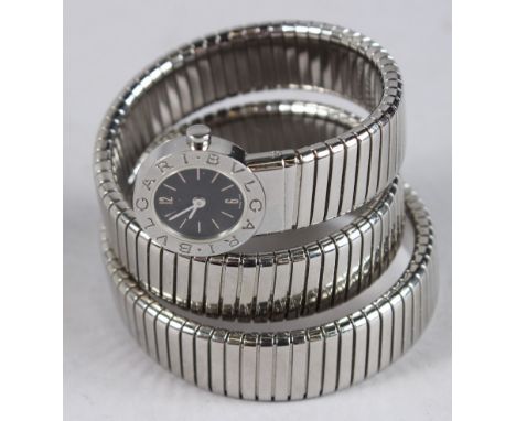 A VERY GOOD BULGARI SNAKE WRISTWATCH.