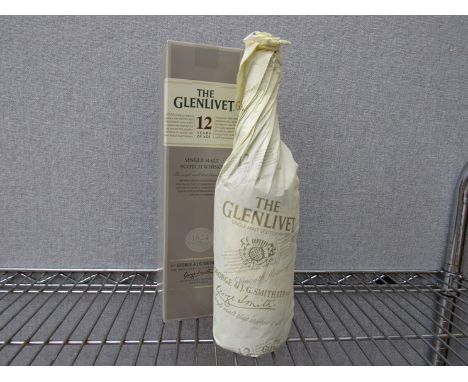 Cragganmore 12 years old single Highland Malt Scotch Whisky, Speyside 70cl, boxed, The Glenlivet 12 years old Single Malt Sco