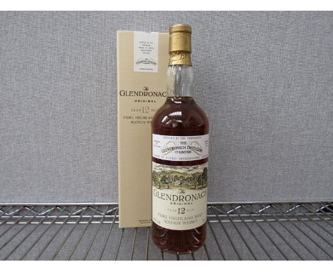 The Glendronach Original 12 years old pure Highland Malt Scotch whisky circa 1990's, 75cl boxed