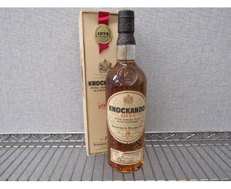 Knockando 1974 Season pure single Malt Scotch whisky, Justerini and Brooks Ltd, 75cl boxed