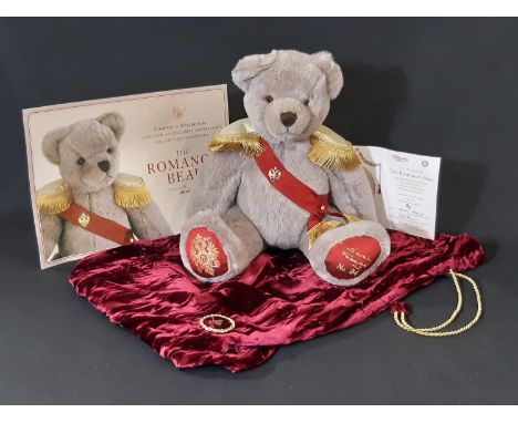 'The Romanov Bear' - a limited edition 94/207 teddy bear  made for Compton &amp; Woodhouse by Hermann Spielwaren and designed