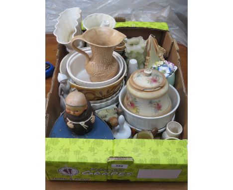 SUNDRY CERAMICS, GOEBELS AND WORCESTER, ETC. 