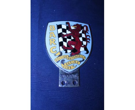A British automobile racing club enamelled car badge 