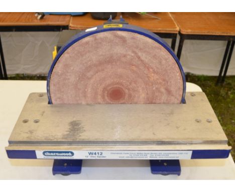 Charnwood W412 12inch benchtop disc sander 