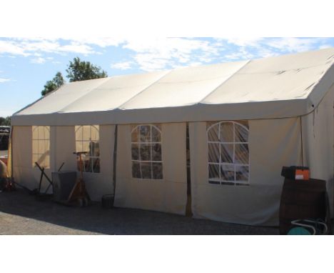 9x4m gazebo with carry box and instruction manual 