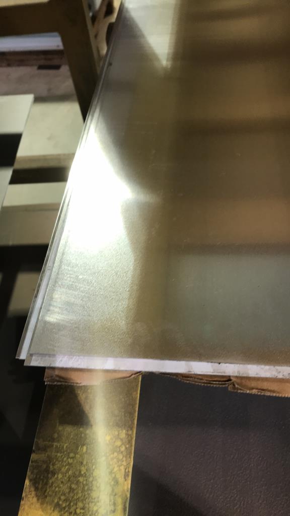 16GA Full Sized Stainless Steel Sheet Metal