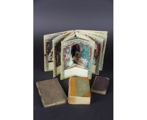 PYM (R), illus, CINDERELLA - A PEEPSHOW BOOK, Folding Books Ltd, c1950; DODD (W), THOUGHTS IN PRISON, Chiswick Press, 1818; a