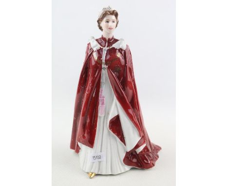 Royal Worcester Queens 80th Birthday 2006 Figurine 